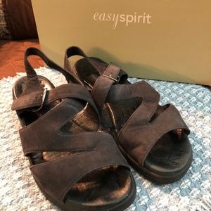Easy Spirit Dark Navy Sandals (Size 7N)